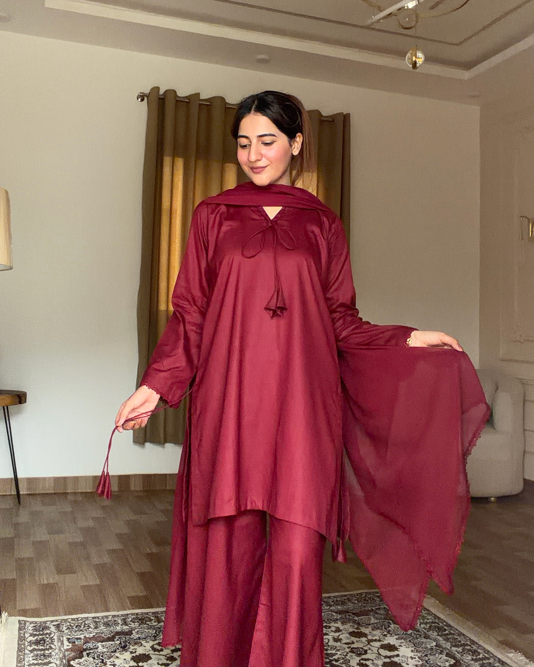 3 Piece Solid (Ruby Royal)