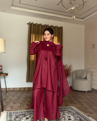 3 Piece Solid (Ruby Royal)