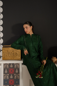 Libbasium 2 Piece dress Sabz Noor