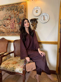 Libbasium 2 Piece dress Cocoa Bloom