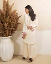 Libbasium 2 Piece dress Rose Ivory