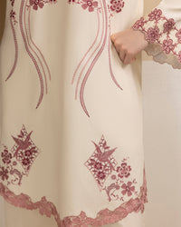 Libbasium 2 Piece dress Rose Ivory