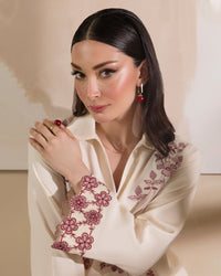 Libbasium 2 Piece dress Rose Ivory